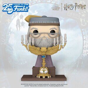 Funko POP! Deluxe Harry Potter Albus Dumbledore with Podium #172!